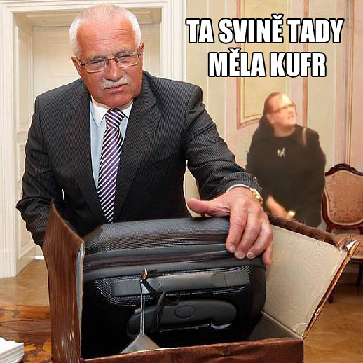 Klaus a kufr