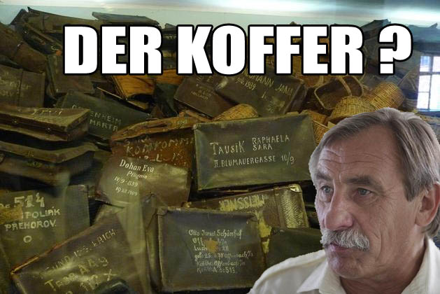 Pavel Zedníček a kufr