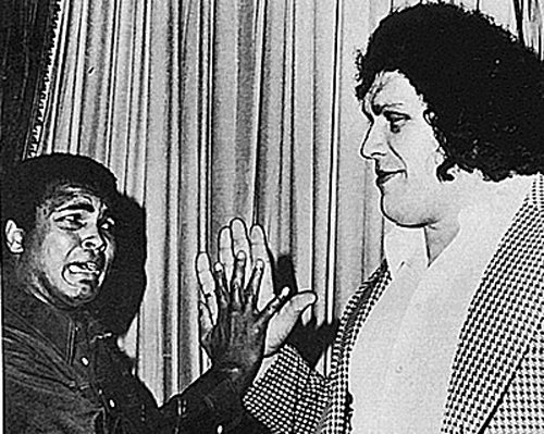 Muhammad Ali a Andre the Giant